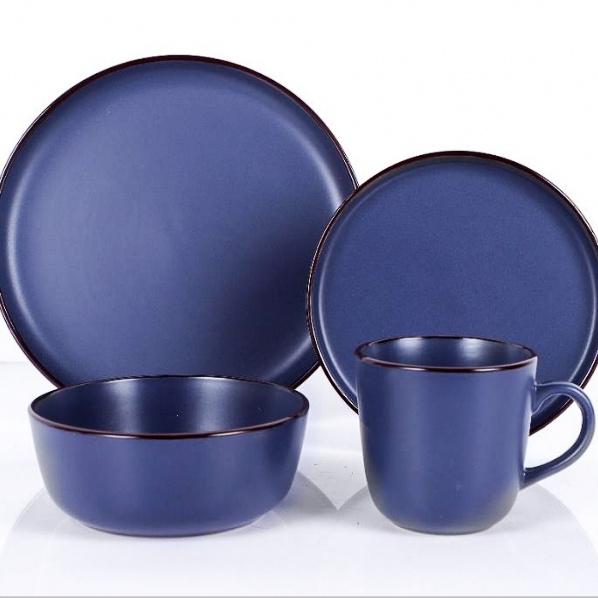 PURPLE ST6205 STONEWARE DINNER SETS