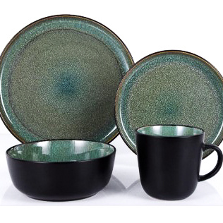 EMERALD REACTIVE STONEWARE DINNER SETS ST6215/ST6214