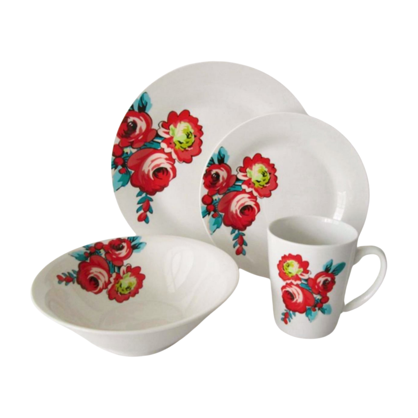 dinner-set-floral